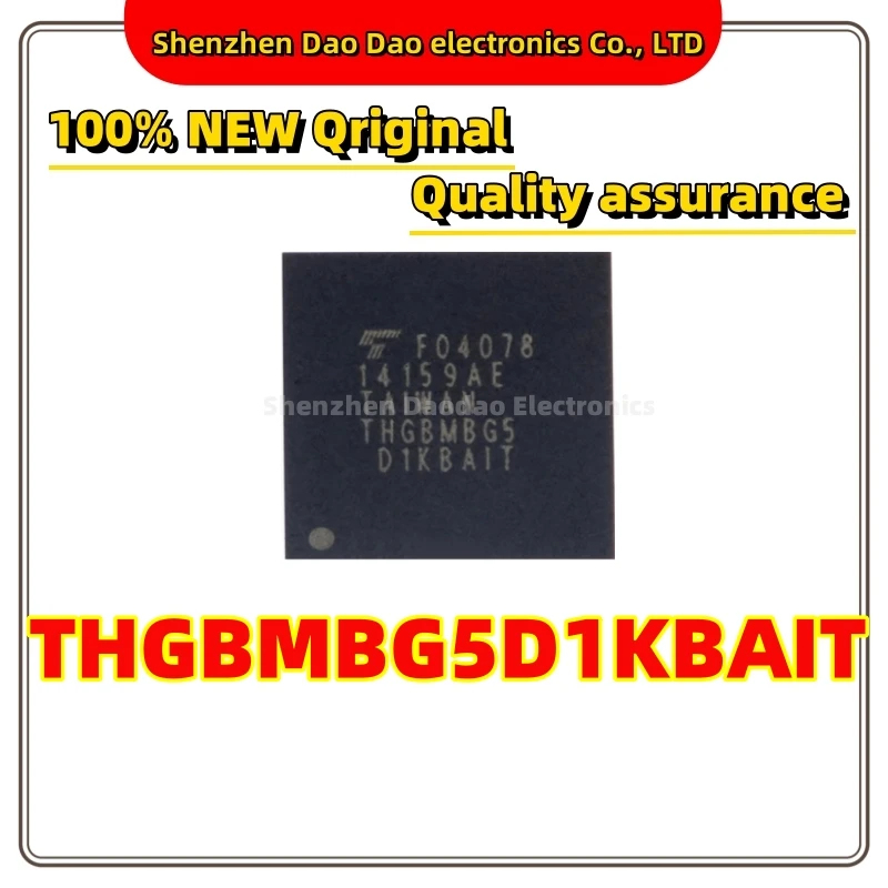 THGBMBG5D1KBAIT BGA-153 4G EMMC memory chip Brand new original