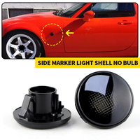 2PCS For Mazda MX5 MX-5 Mk1 Mk2 Mk3 1989-2015 NA NB NC OEM#:NH5251120C Side Marker Lights Lens Turn Signal Shells Housing Cover