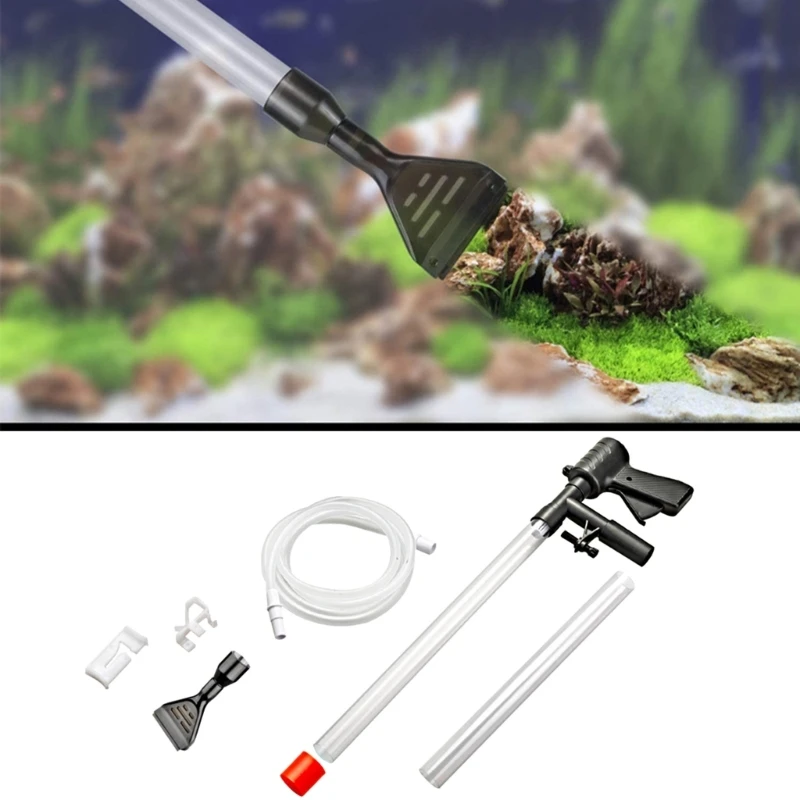 Aquariums Water Change Hoses Tanks Siphon Kits Filter Protections Gravels Vacuum Cleaner for Small Fish Tools