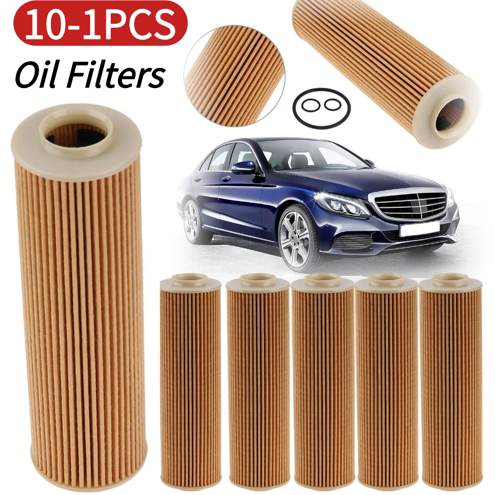 Motorölfilter Kraftstoff mit O-Ring Auto-Motorölfilter Kraftstoffersatz 2711800509 2711840425 für Mercedes-Benz W212 W204 C207