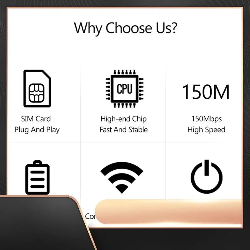 

MF968 4G WIFI Hotspot 4G SIM WIFI Router With Sim Card Slot 4G Mini LTE Router Travel Wifi Router 3000Mah 150Mbps Router