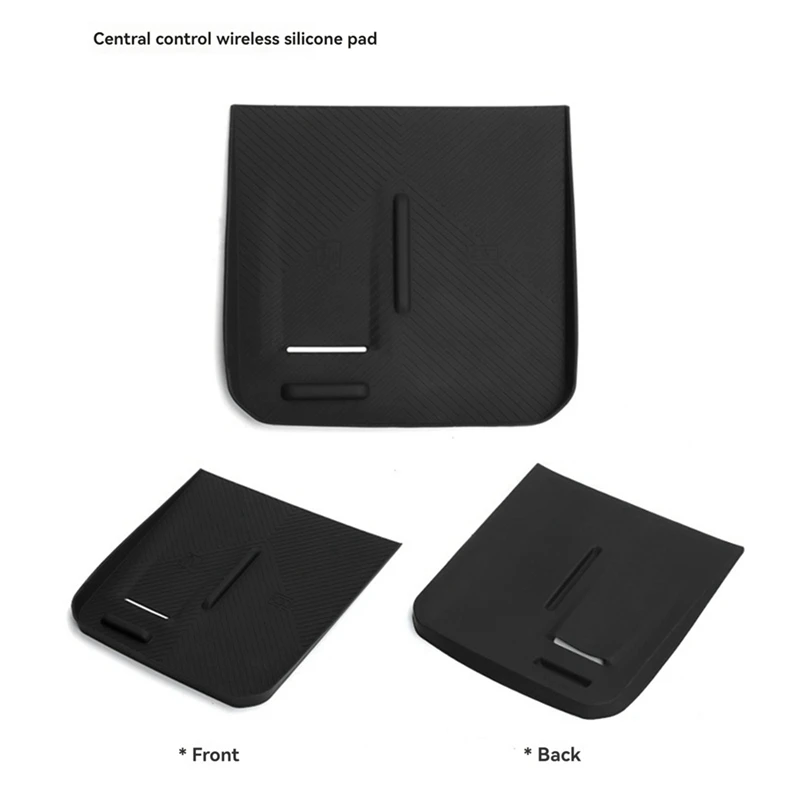 Car Center Console Wireless Charging Silicone Pad Modification Accessories For Chery Jetour Traveler T2 2023 2024