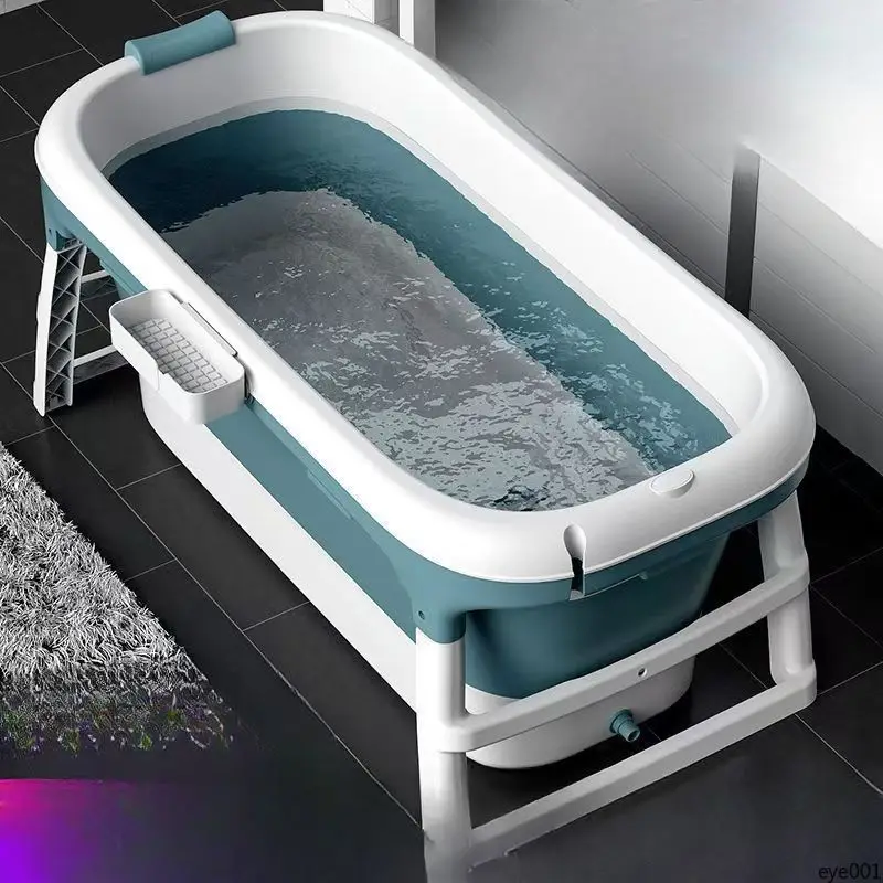 

Складная ванна для взрослых, большая портативная ванна для замачивания, утолщенный материал, домашний спа для всего тела