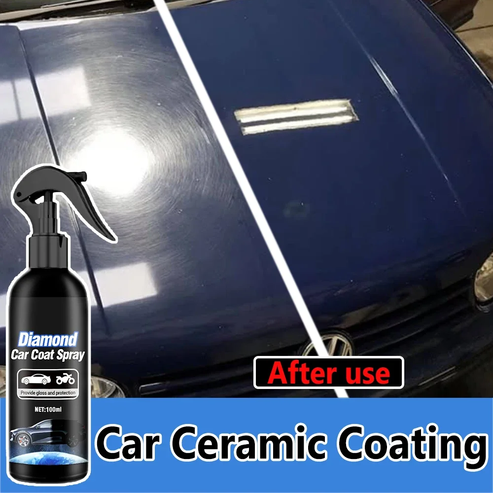 

Car Nano Ceramic Coating Kit - 100ml Universal Professional Car Beauty Long-Lasting Gloss High Gloss Car Paint Repair Protection