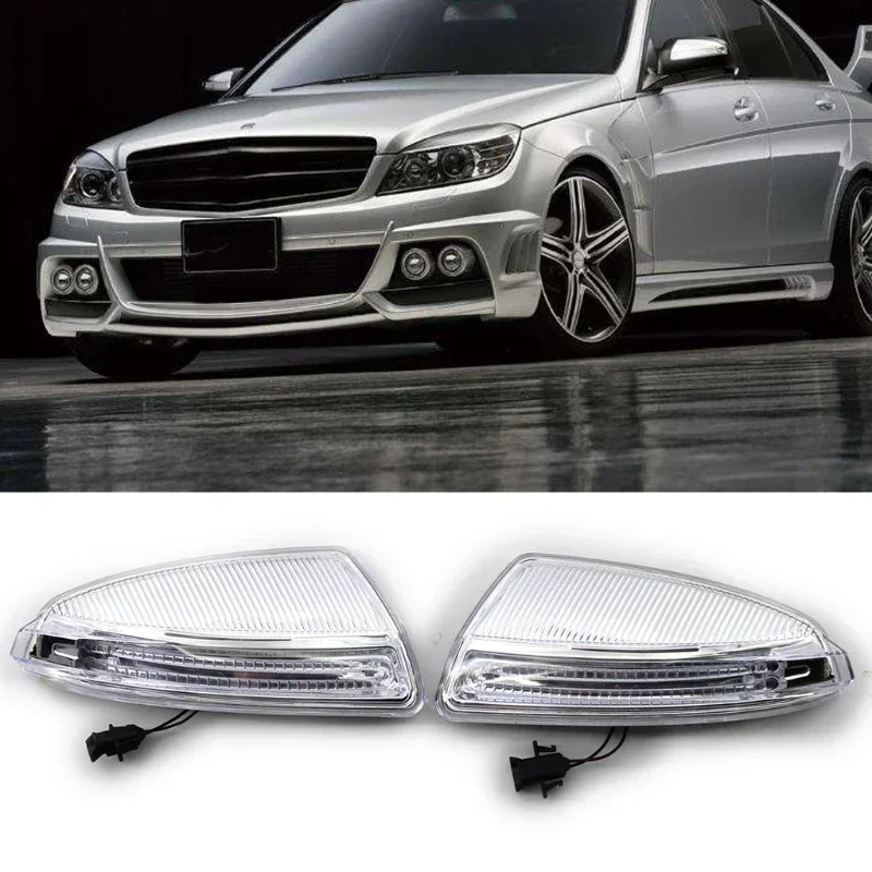 Left/Right Side Rearview Mirror Turn Signal Light for Mercedes-Benz W164 W204 W639 ML300 ML320 ML500 S204 C300 C350 A2048200721