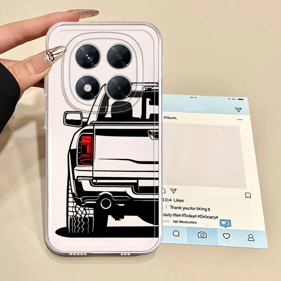 حافظة شفافة فاخرة للسيارة لهاتف Xiaomi Poco X4 M3 X3 Pro X3 NFC X4 GT X5 #2