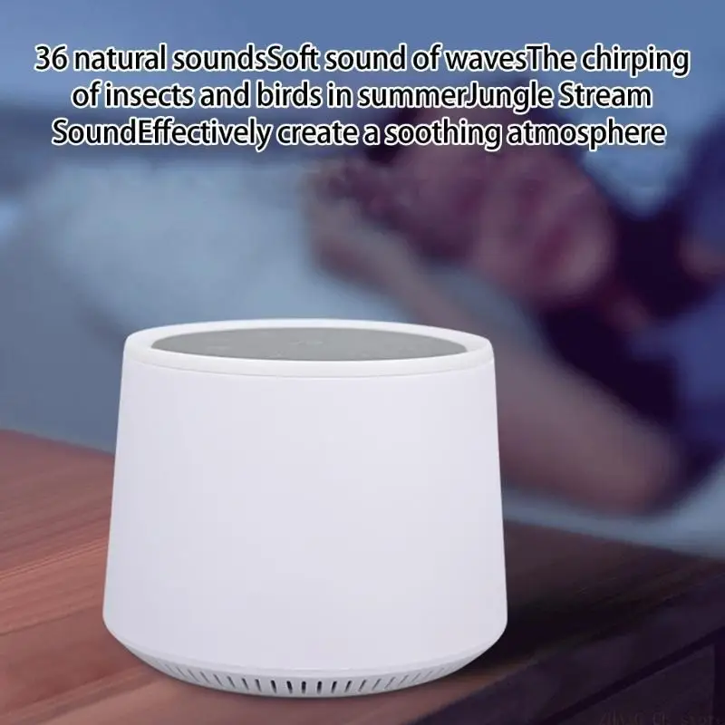 M5TD Sleep Enhancing Sound Machine Bedside Speaker 36 Soothing Sound and Light