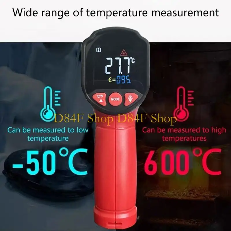 D84F Termometri senza contatto per uso industriale Design robusto e a risposta rapida