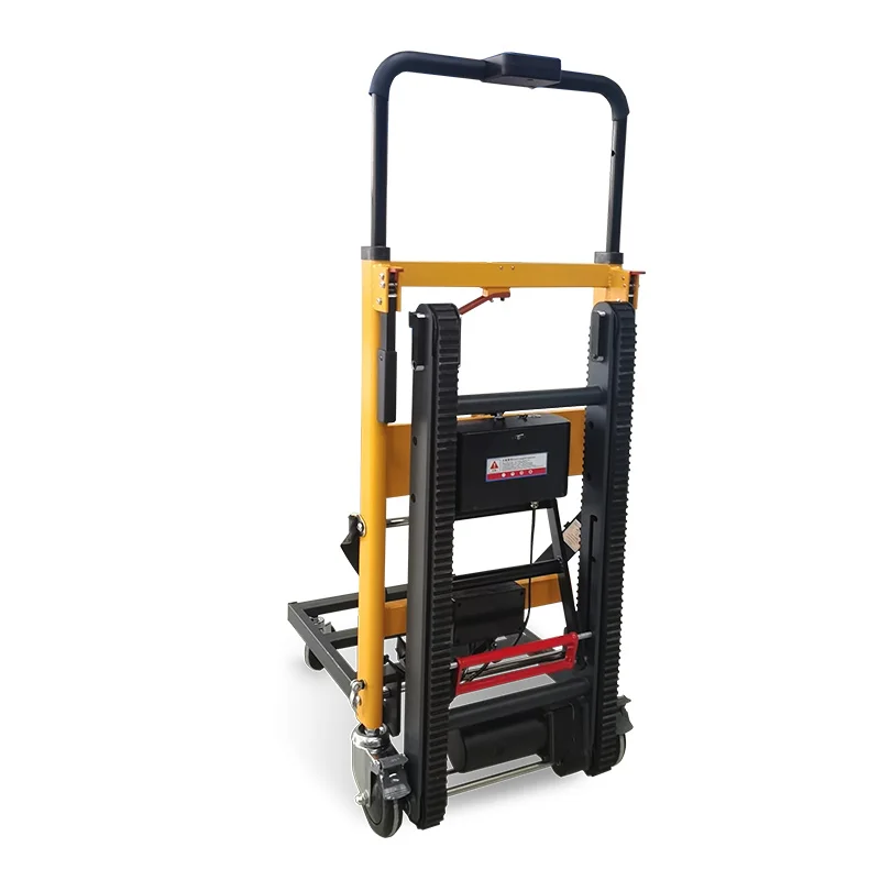 

2024 Excellent Hotselling Power Chair Stair Climber Electric Stair Climbing Trolley Four Wheel Hand Trolley For Climbing Stairs
