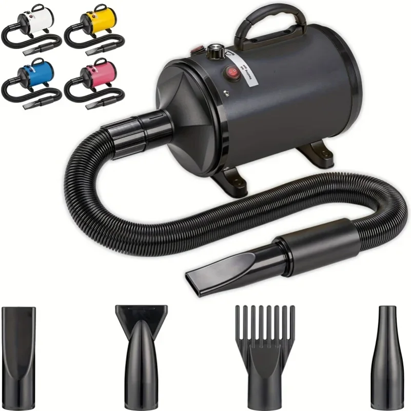 

2800w Pet Water Blower Dog Hair Dryer High-Power Low-Noise Large Dog Golden Retriever Teddy Dog Hair Drying Machine Pet Products