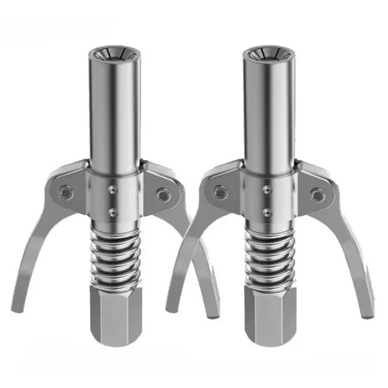 

2026 Oil Pump Filling Tool Mini Grease Gun Coupler 10000PSI Manual Grease Pump Head Syringe Lubrication Nozzle Injector Nipple