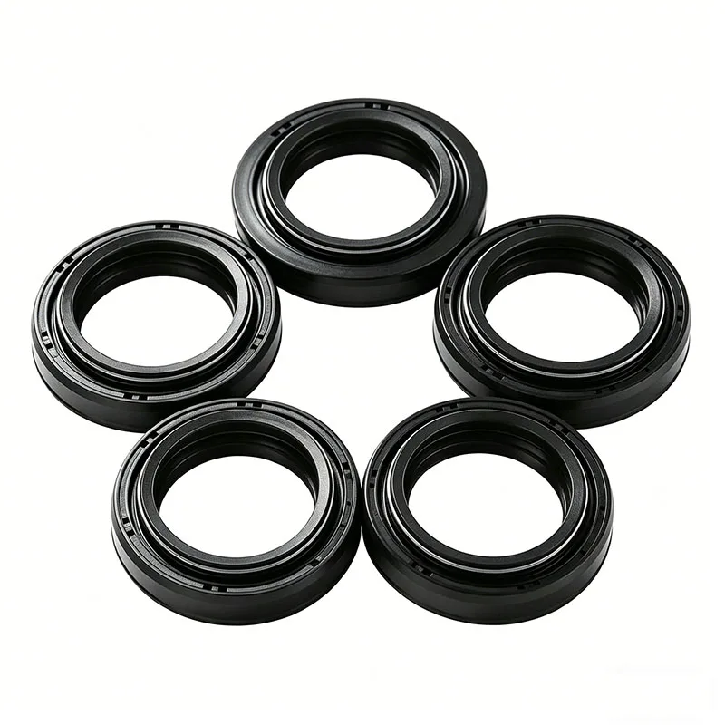 43x55x9.5/10.5 Motorcycle Front Fork Oil Seal Dust Seal for VICTORY-POLARIS 1639 KINGPIN LOW NESS JACPOT 1639 VEGAS PREMIUM 1639