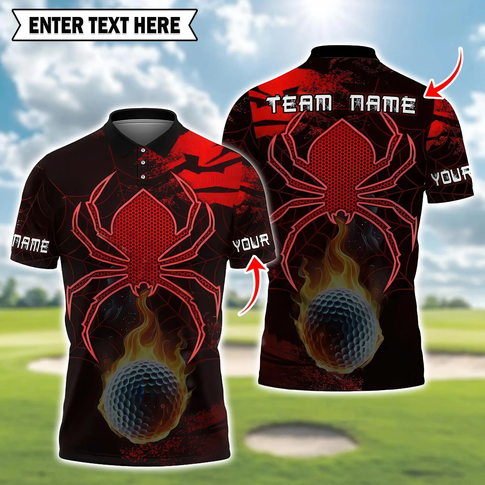 

2025 Free Custom Name 3D Print Short Sleeve Polo Shirts For Men Clothes Casual Outdoor Golf Tshirts Harajuku Button POLO Shirt