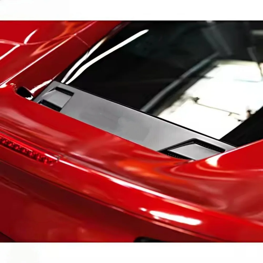 

Upgraded and Modified SC Style Dry Carbon Fiber Rear Cover air Deflector Body Components Suitable for Ferrari 488GTB