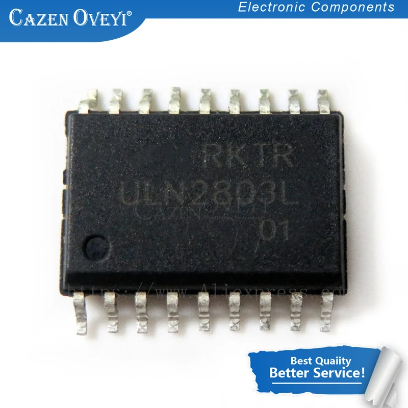 10-50PCS ULN2803A ULN2803ADWR SOP18 ULN2803 2803A 50 V 500 mA Darlington Transistor Arrays - 502