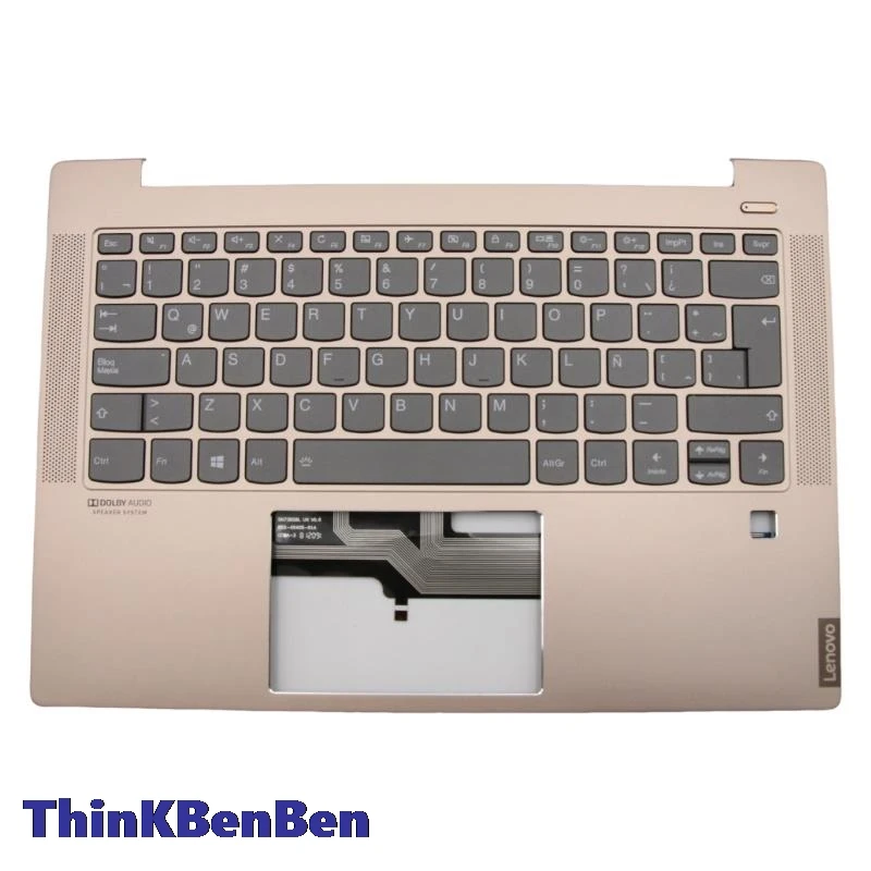 LAS Latin Spanish Copper Keyboard Upper Case Palmrest Shell Cover For Lenovo Ideapad S540 14 14IWL 14IML 14API 5CB0S17263