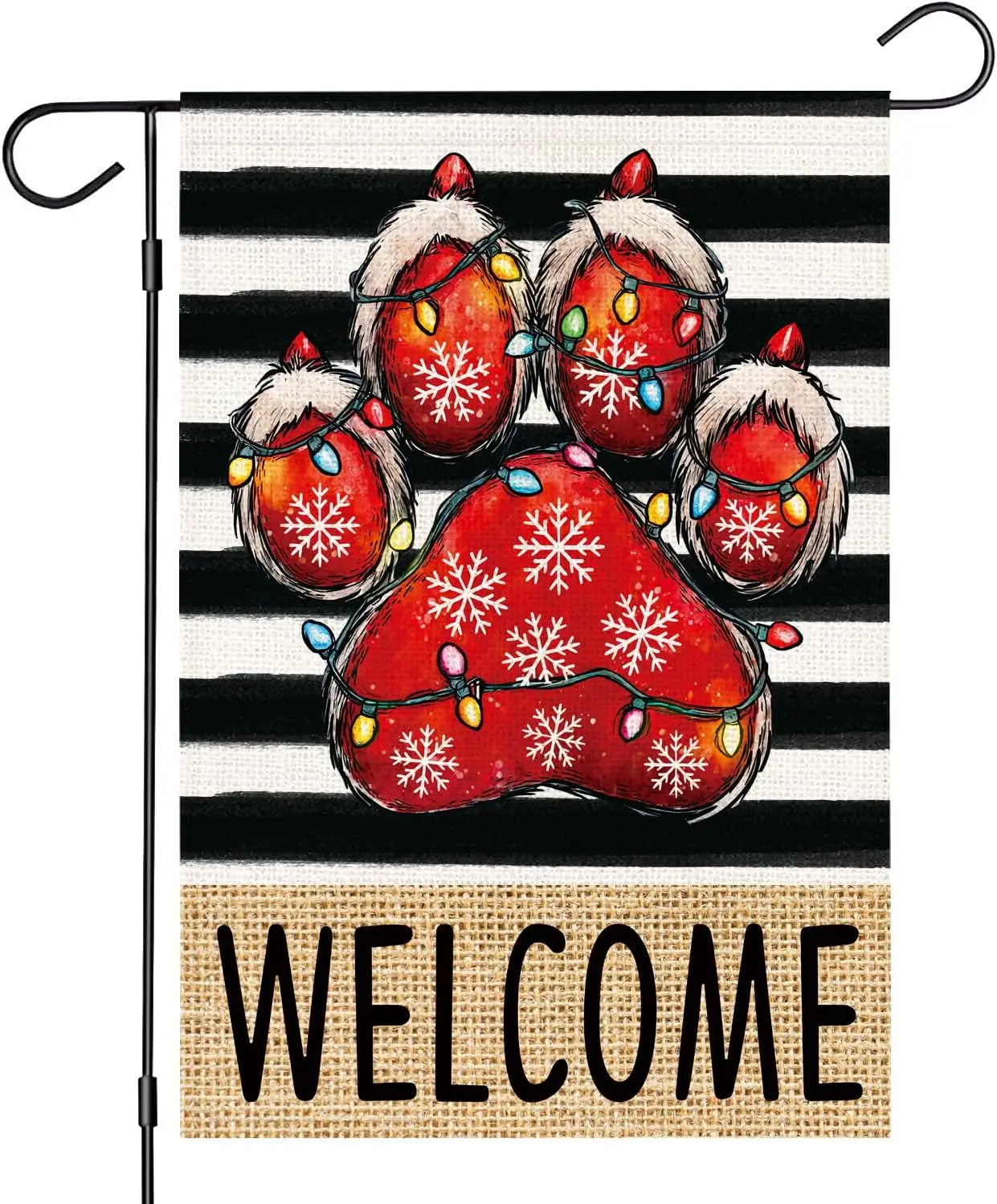 Snowflake Paw Print… - image