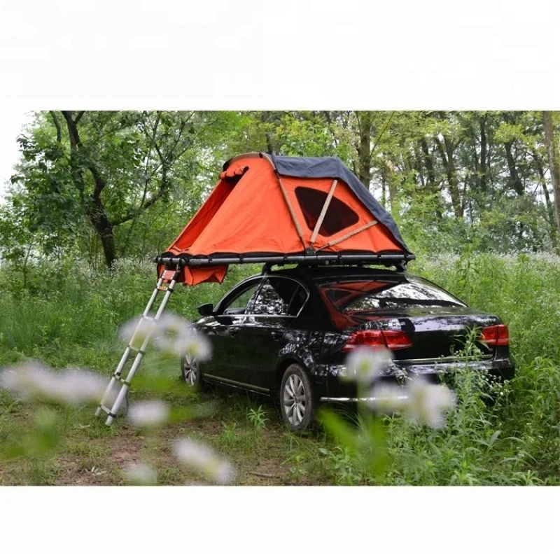 Hard Shell Foldable Car Rooftop Tent for Outdoor Travel & Camping