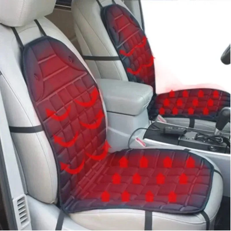 EAFC Universal 12V Car Front Electric Seat Heated Cover Heater Cushion Temperature Controller Winter Warmer Auto Seat Cushion