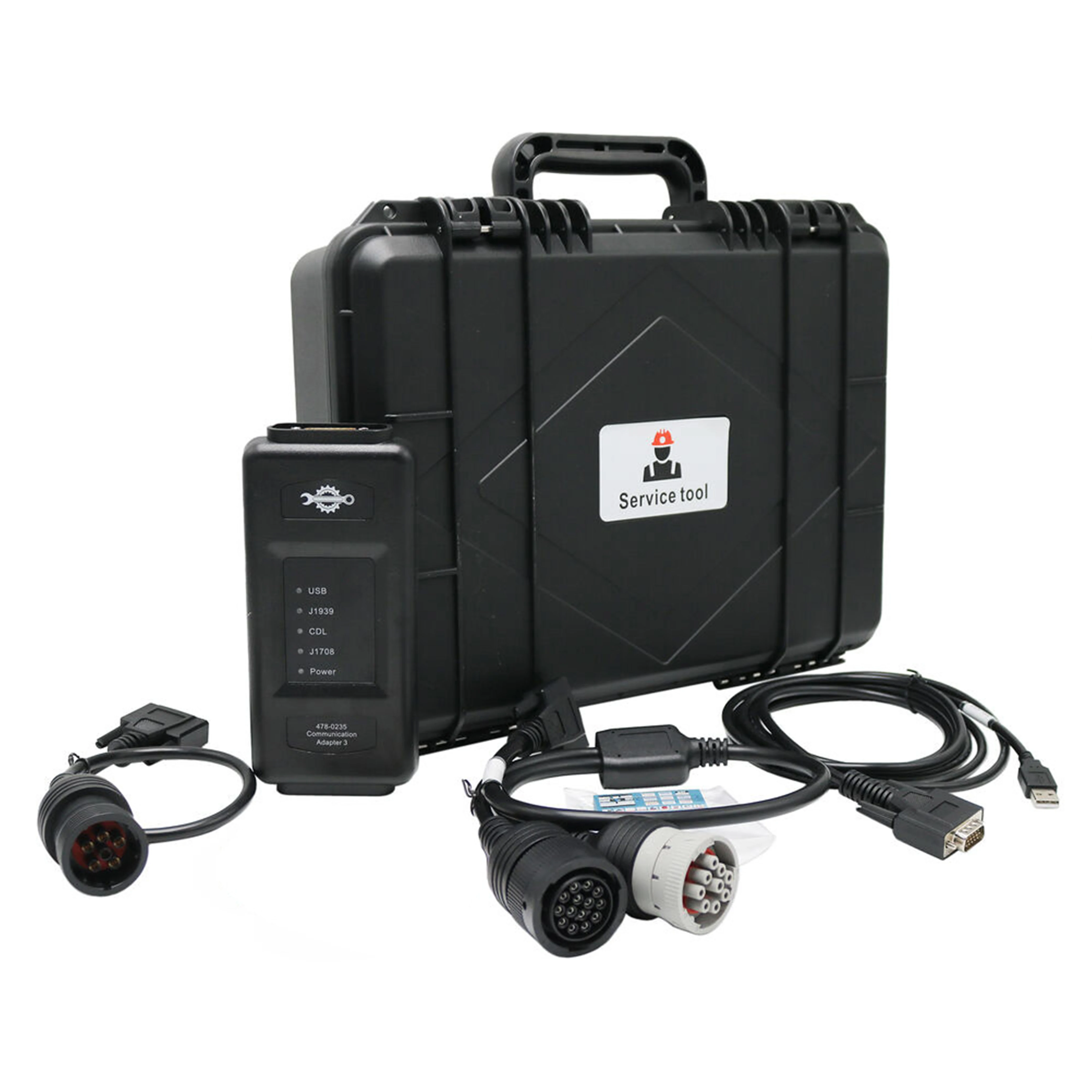2023A ET4 478-0235 Diagnostic Tool For Caterpillar 538-5051 Communication Adapter Truck Excavator Testing Scanner