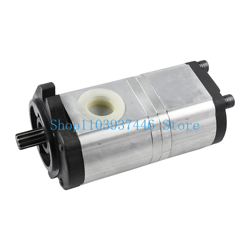 Hydraulic Double Gear Pump 6673918 Compatible with Skid Steer Loader 863