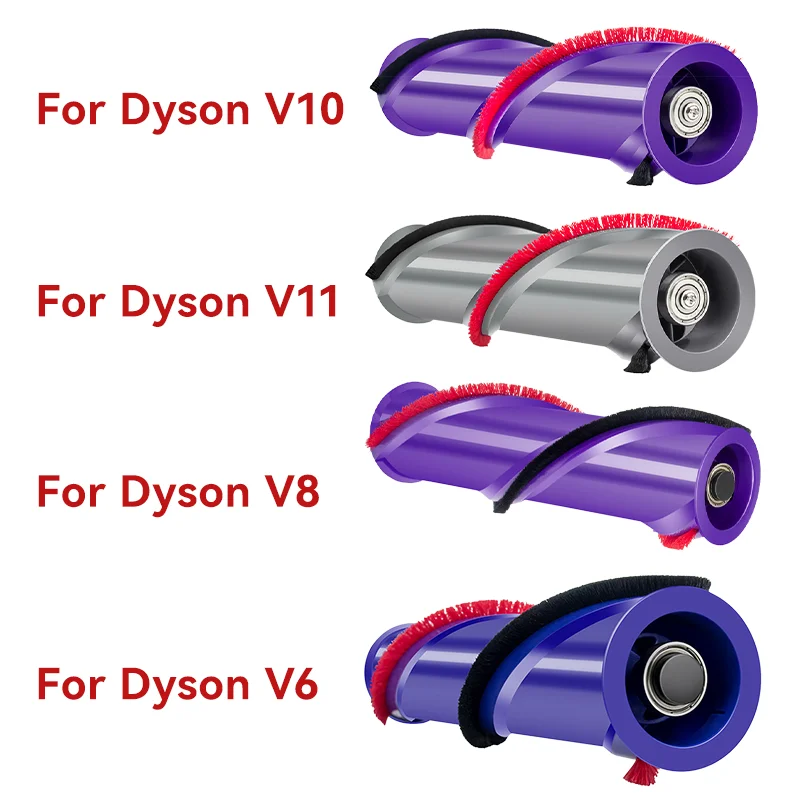 For DYSON V6 V7 V8 V10 V11 Brush Roll Replacement Kit Compatible Cordless Brushroll Cleaner Head Brush Bar Roller 966821-01 Part image 2