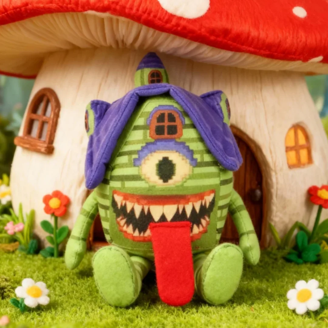 Adorable La Casa Boo Plush Toy Steal A Brainrot Plush Game Peripheral Toy Gift Steal a Brainrot Doll For Game Fan Birthday Gifts