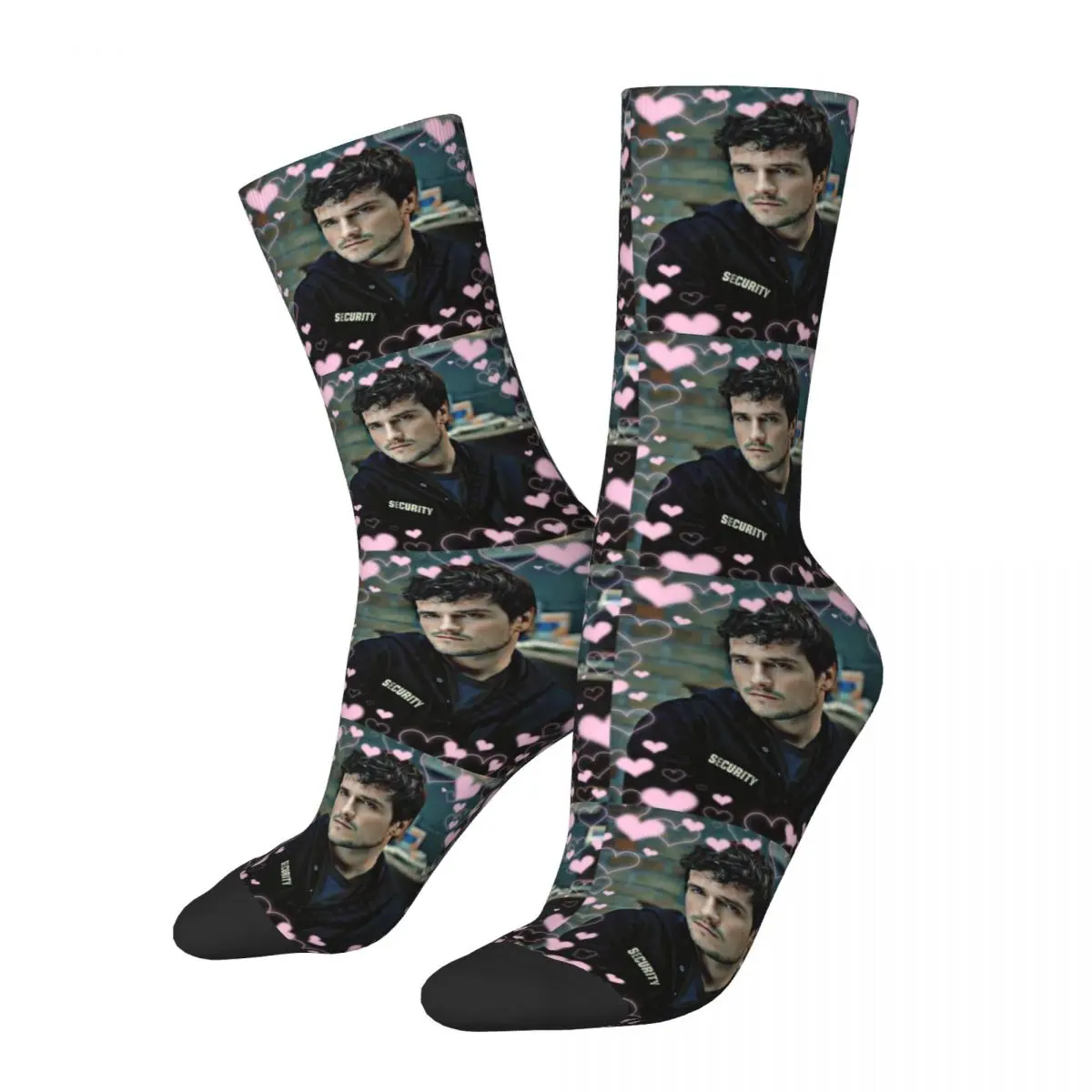 

Josh Hutcherson Meme Socks Men's Women's Polyester Fashion Socks Crazy Spring Summer Autumn Winter Stockings Gifts