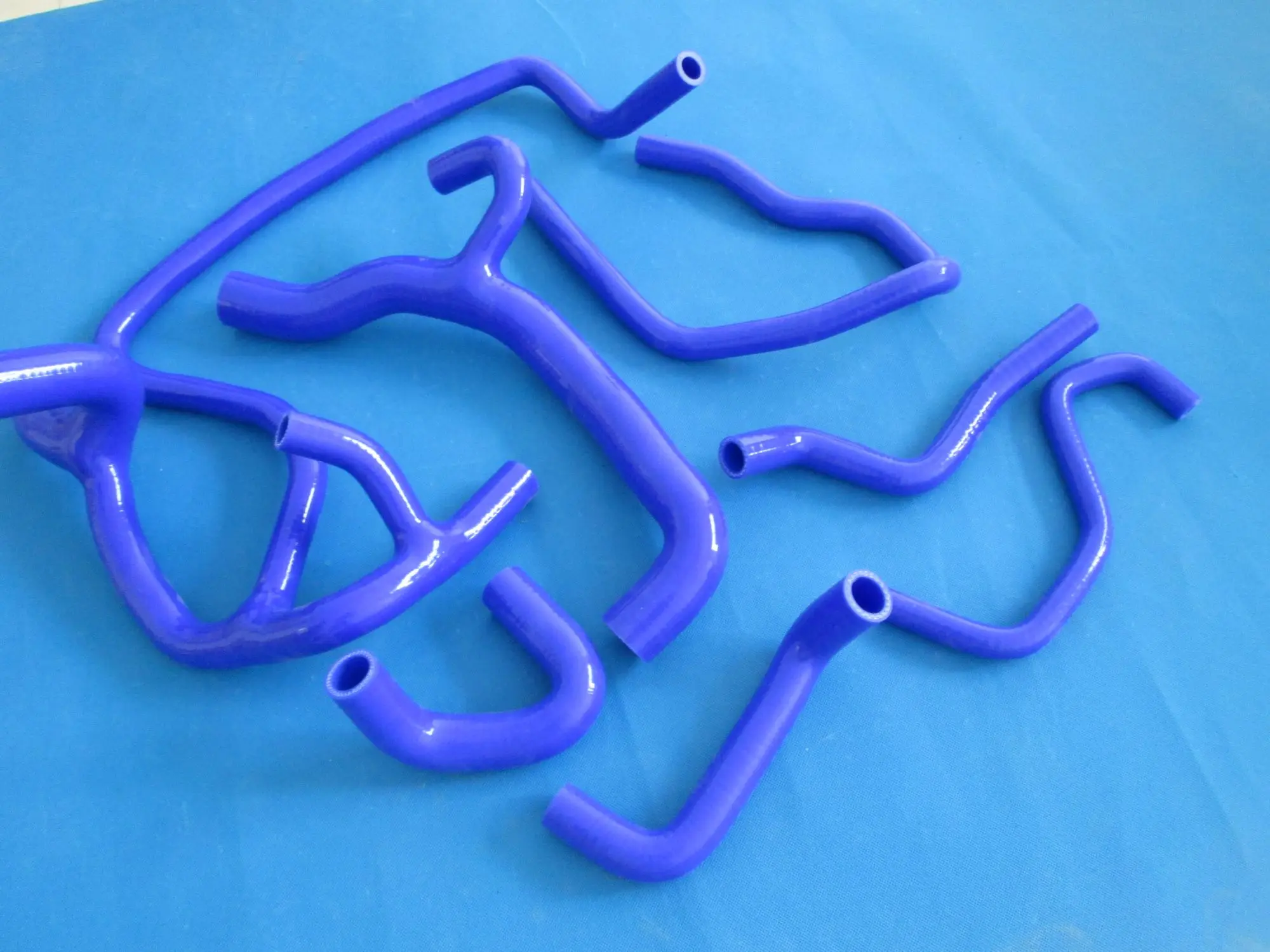 Chrracing-manguera azul de silicona para Renault Clio MK1, 16S/Williams, 1,8 l/2,0 L, 16V, F7, Motor-1998