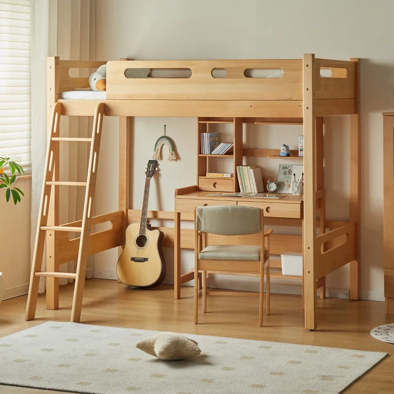 1.5m Bunk Bed Single Bed Solid Wood Bed