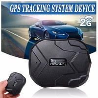 Car GPS Tracker 2G Locator 5000mAh Waterproof IP65 GPS Car vehicle strong magnetic Tamper Alert LIFETIME FREE APP TKSTAR TK905