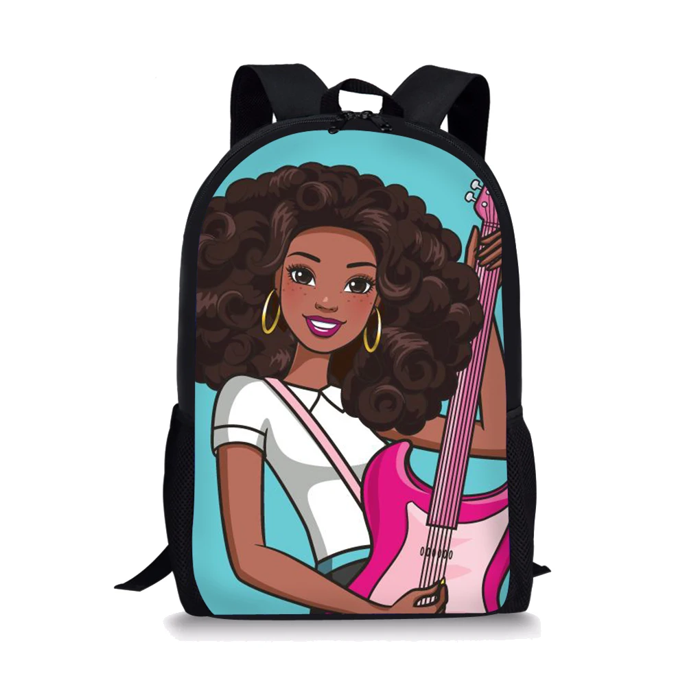 

African Black Queen Print Backpack For Teen Boys Girls Cute Kids Teen Girl School Backpack Cool Primary Children Student Bagpack