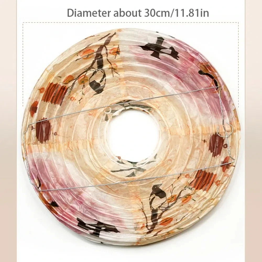 Kit Bahan Lentera DIY Kelinci Kertas Lentera Festival Pertengahan Musim Gugur 3D Portabel Lampu Bunga Bulat Hadiah Lentera Pertengahan Musim Gugur PP