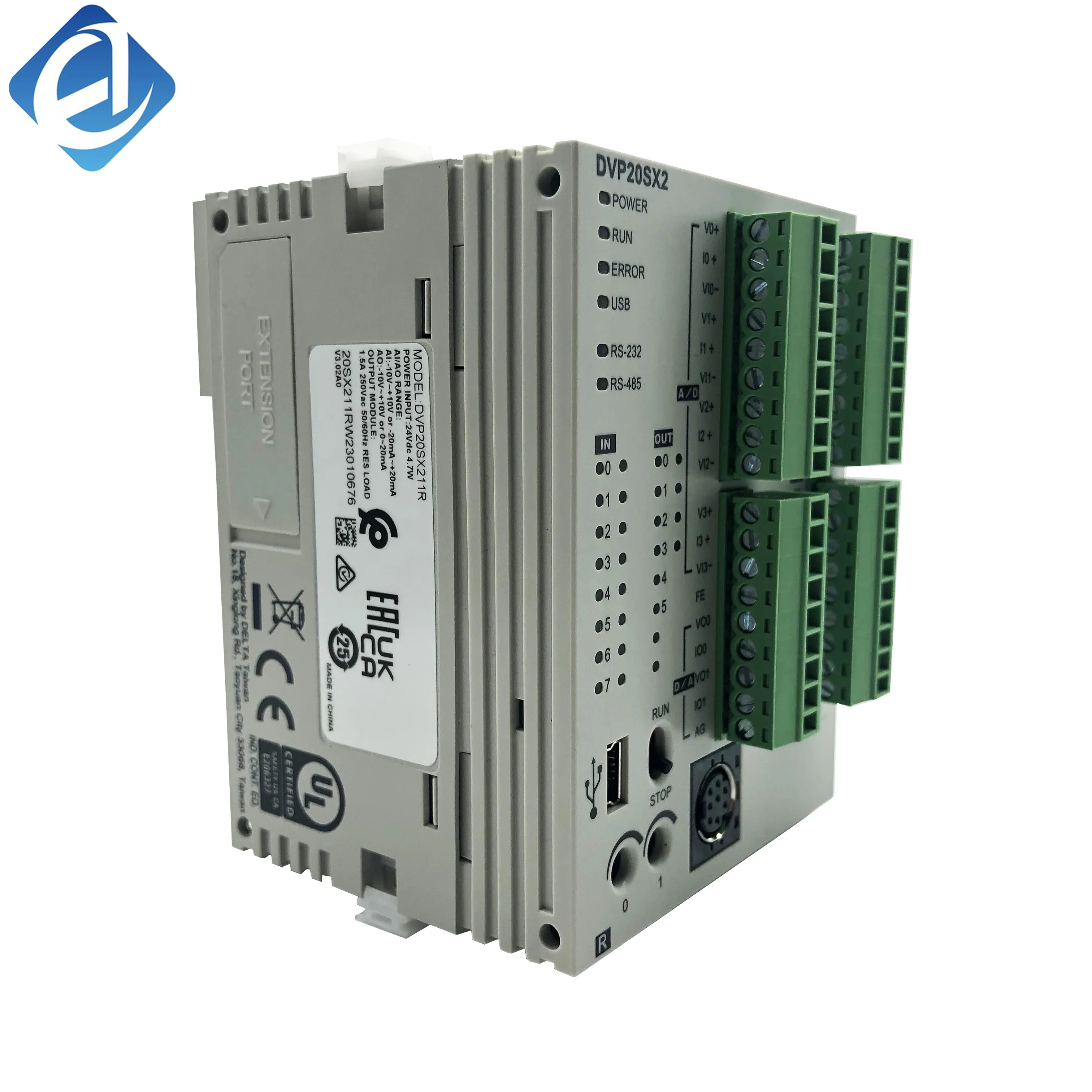 New Original DVP20SX211R dvp20sx211r PLC Module Stock In Warehouse