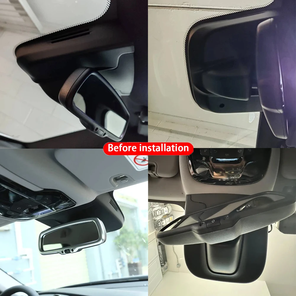 for Alfa Romeo Stelvio 949 Giulia 952 2016-2025 4K Front Rear Camera Dash Cam Wifi Plug and Play Video Recorde Loop Recording
