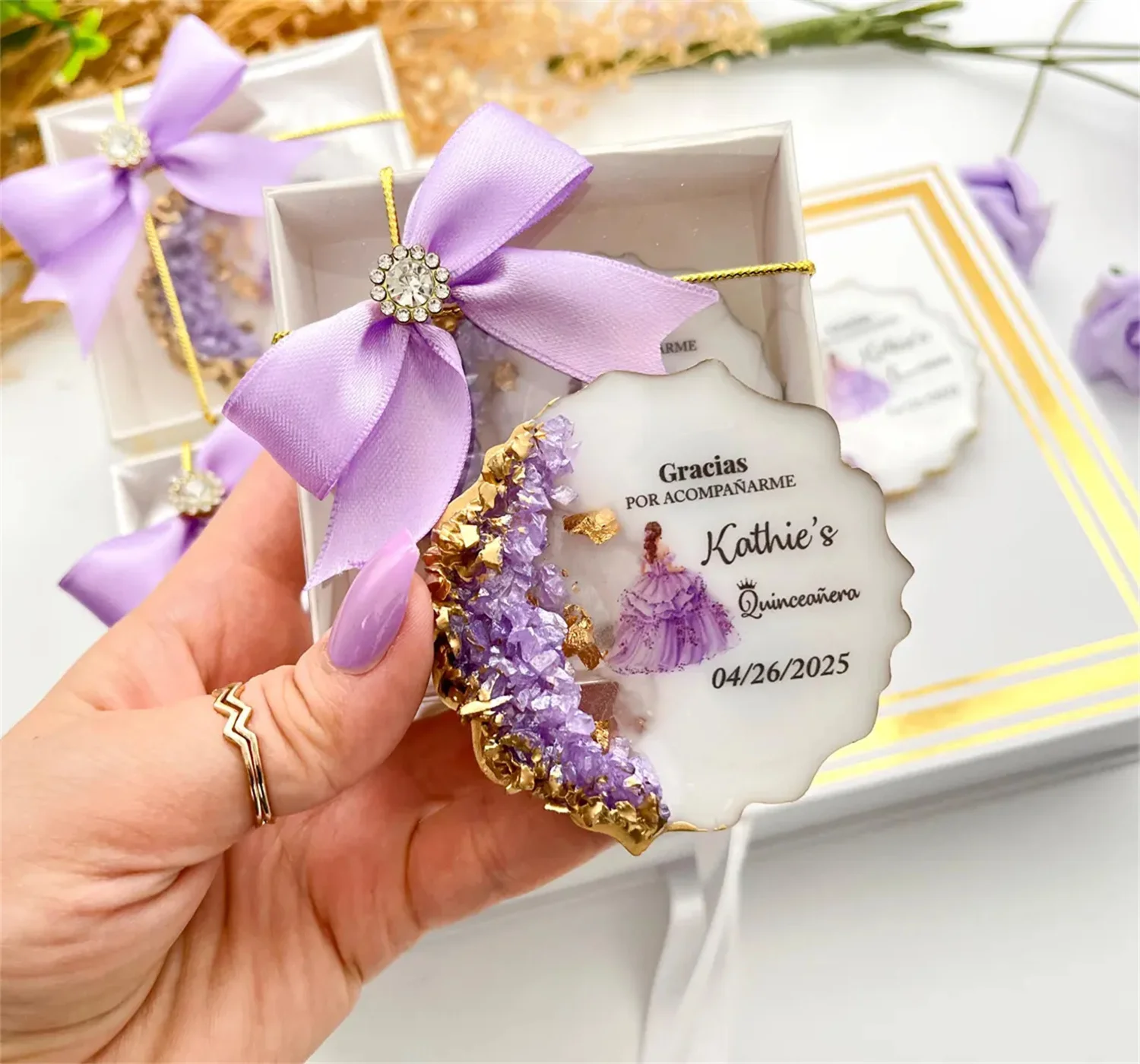 

Сувениры с магнитами для гостей Quinceanera, сувениры для вечеринки Sweet 16, Mis Quince Anos, Sweet 15, Recuerdos