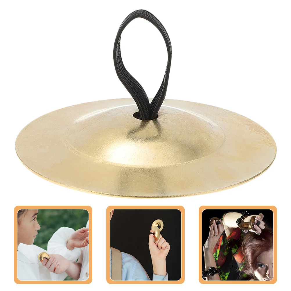 

10pcs Finger Cymbals Mini Copper Percussion Instruments For Belly Dancing Small Musical Props Stage