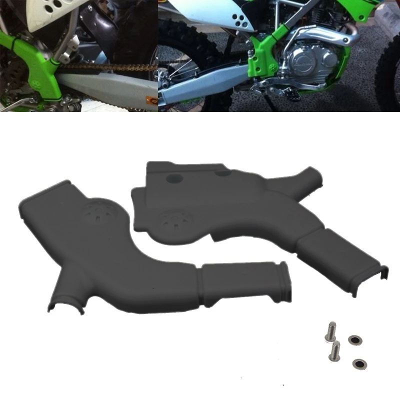 Motorcycle Frame Side Cover Frame Protection Cover Frame Protection Plate Suitable for Kawasaki KLX125 KLX150