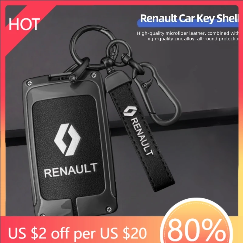 

Для Renault 2026, новые колпаки для автомобильных ключей из цинкового сплава, чехол для Renault Koleos Megane RS Captur Clio Laguna 3 Grandtourer Estate