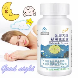 Sleeping Pills Strength Melatonin Help Improve Sleep Night Time Aid Fast Dissolve Dietary Supplement Promotes Relaxation Health