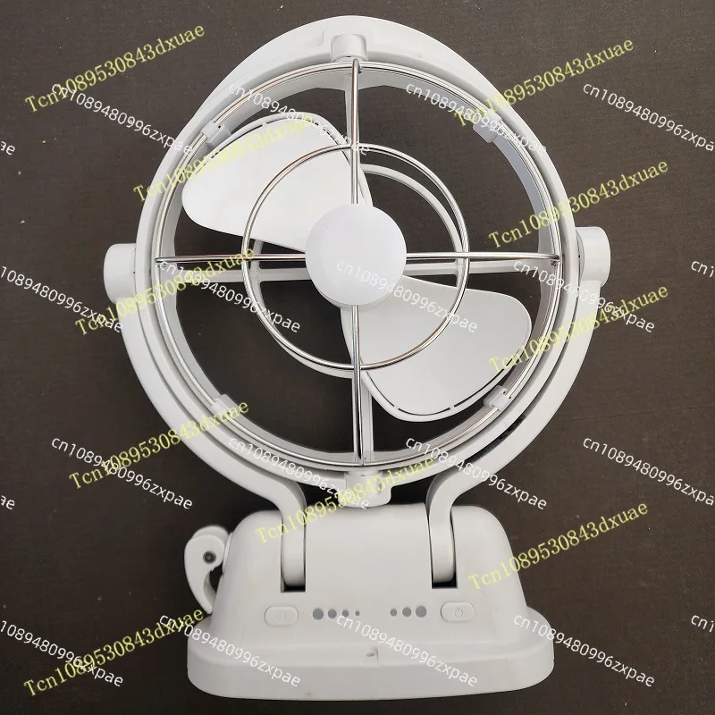 360 Degree Airflow Caravan Fan Flexible 8 Inch Quiet 2 Baldes Marine Fan 12V/24V RV Caravan Fan With Brushless Motor
