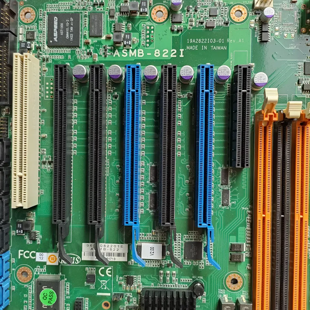 ASMB-822 ASMB-822I REV.A1 For Advantech C602J chipset ATX industrial computer server board