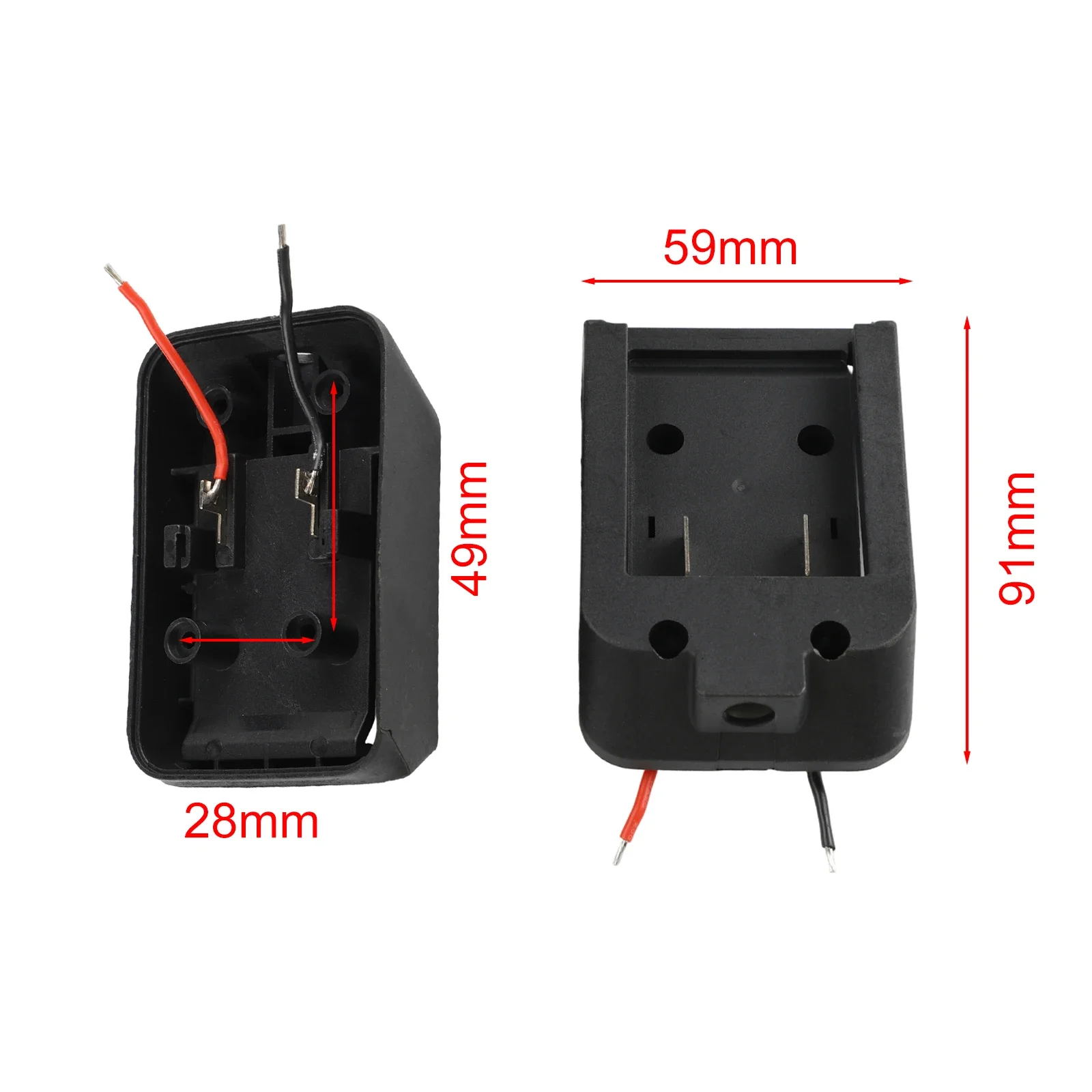 

Portable Converter Battery Adapter Car Maintenance 92x60mm Electricity Generation Easy Maintenance For A2106 Battery