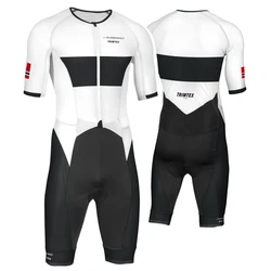 2022 TRIMTEX Trisuit Triathlon Skinsuit Clothing Jumpsuit Swimming Cycling Running Wetsuit Competition Apparel