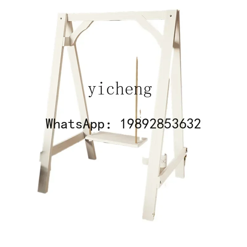 AF  Single Small Swing Home to Swing Indoor  Chair Simple Hanging Basket Leisure Cradle Children Double Glider