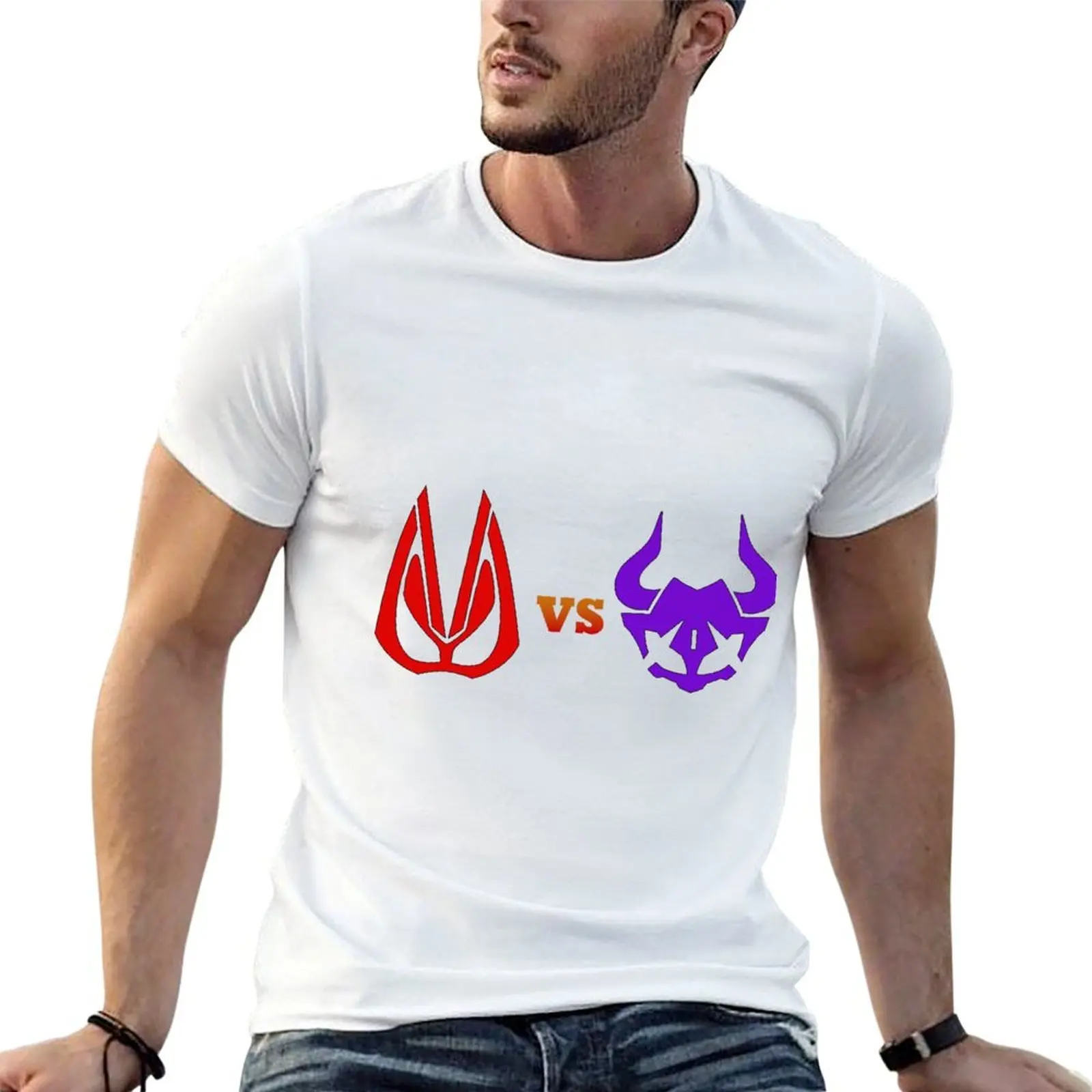 

Kamen Rider Geats VS Buffa Symbols T-Shirt t shirt for man t shirts with prints T-Shirt