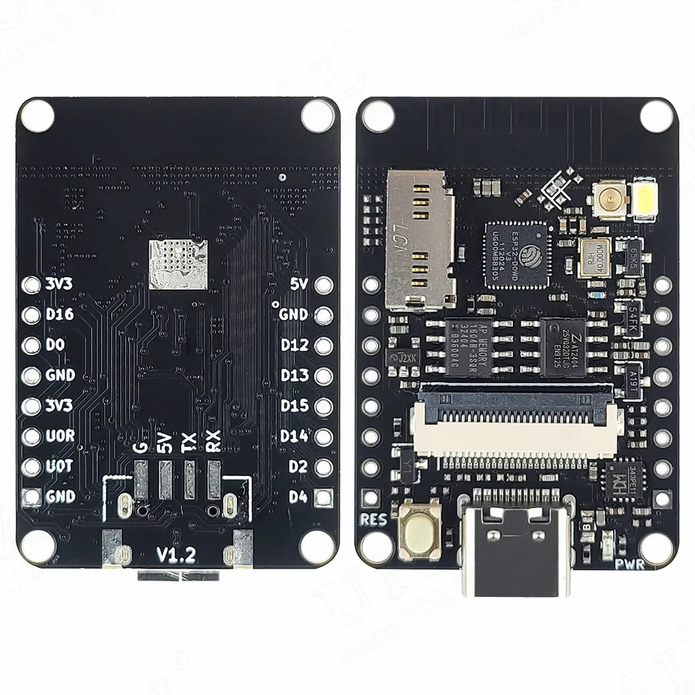 ESP32 CAM Development Board with IPEX Antenna Interface TF Card Slot 2.4G Wifi Camera Module ESP32-CAM 2MB PSRAM 16PIN TYPE-C