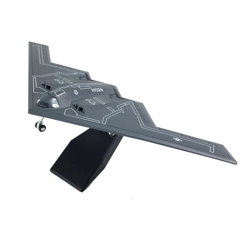 1: 200 Us Air Force B-2 Fantôme Furtif Strategic Bomber Fighter Alliage Modèle D'avion Ornement Cadeau Jouet