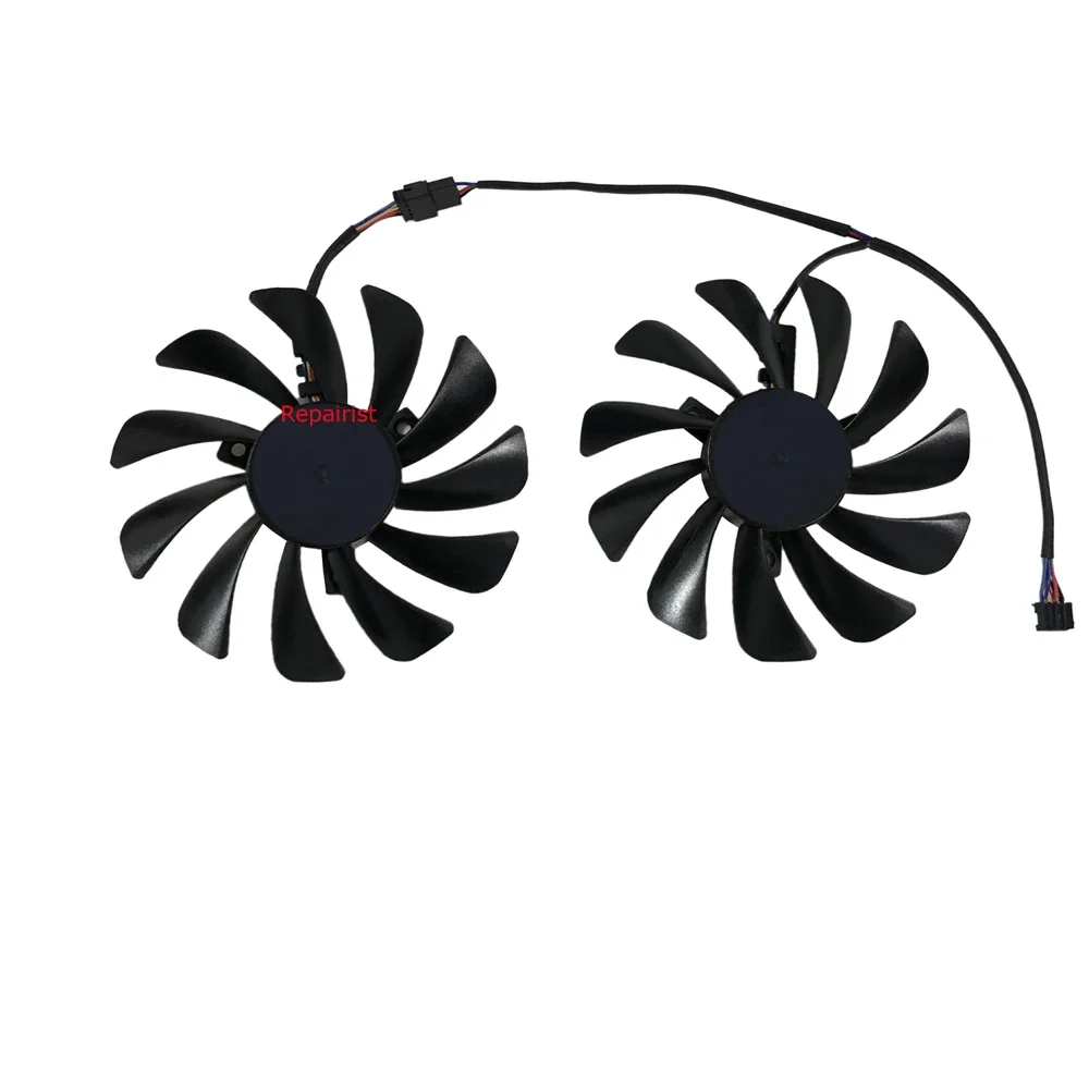 

2Pcs/Set,95mm Diameter Size,CF1010U12S,GPU Video Card Fan,VGA Cooler,For SZSJKJ RX 5600 XT RX 5600XT 6GB GDDR6