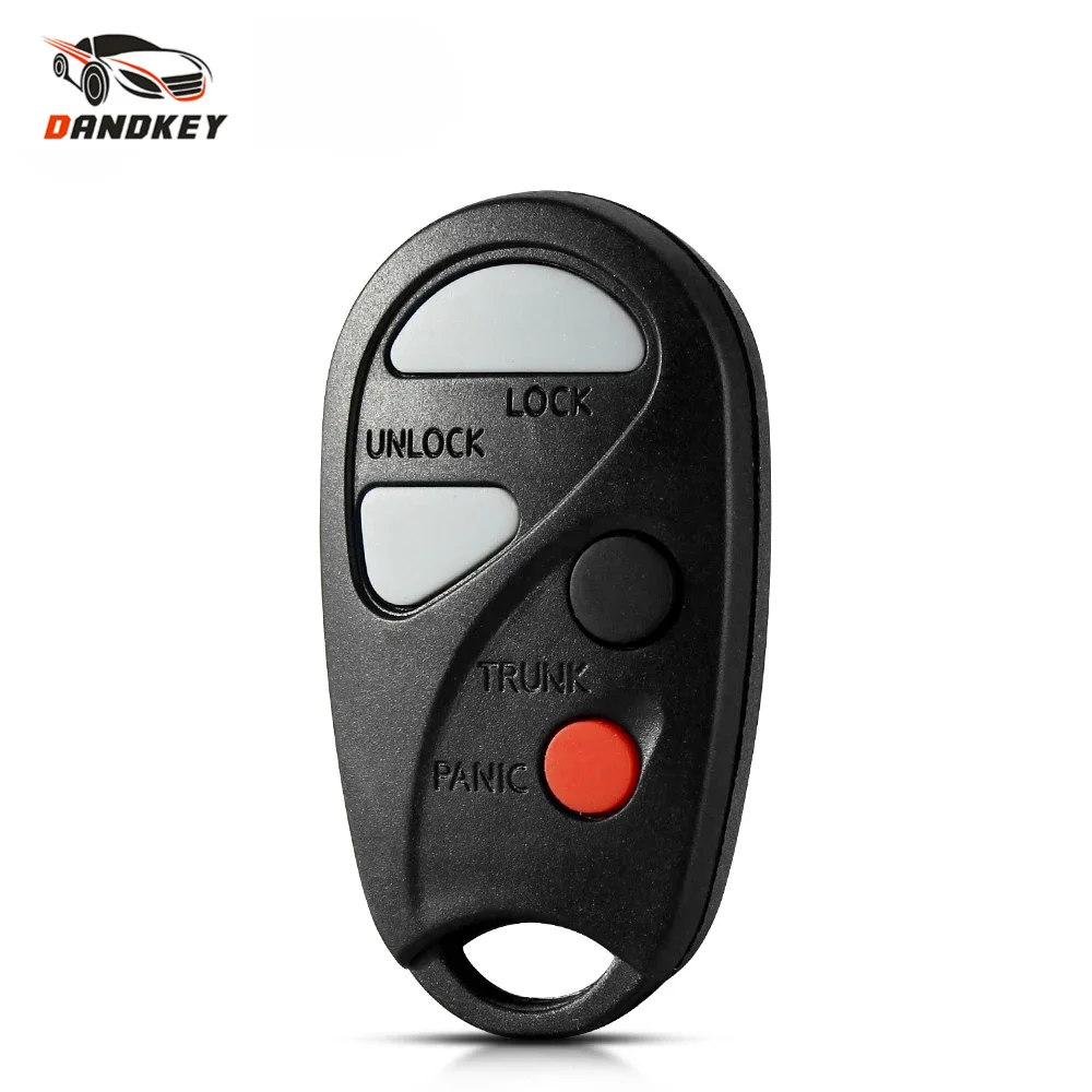 Dandkey Free Shipping Blank Car Key Shell Styling Cover Case For Nissan Sunny 2000 - 2004 Remote Shell 3+1 Buttons 4 Buttons